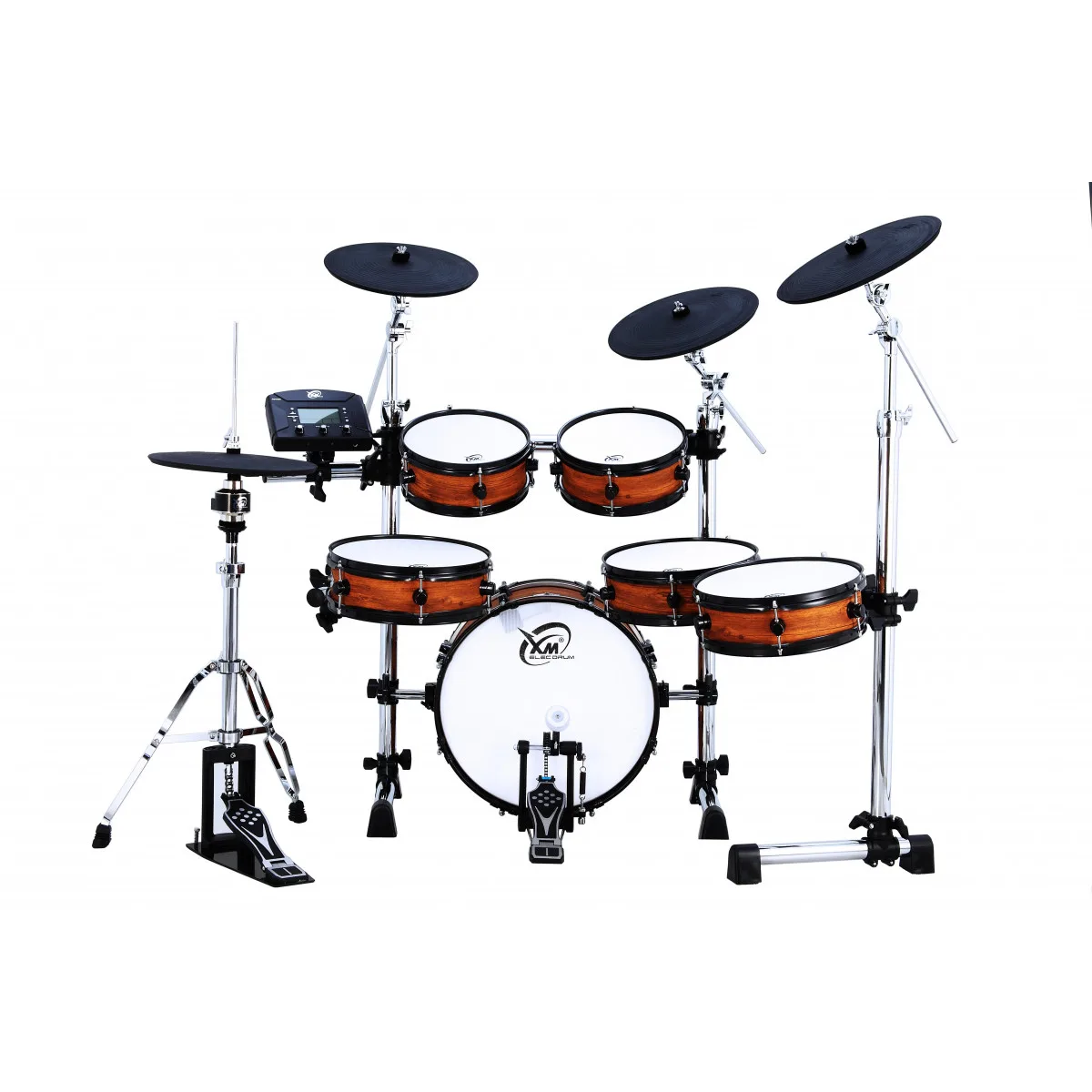 Bateria eletrônica com pads