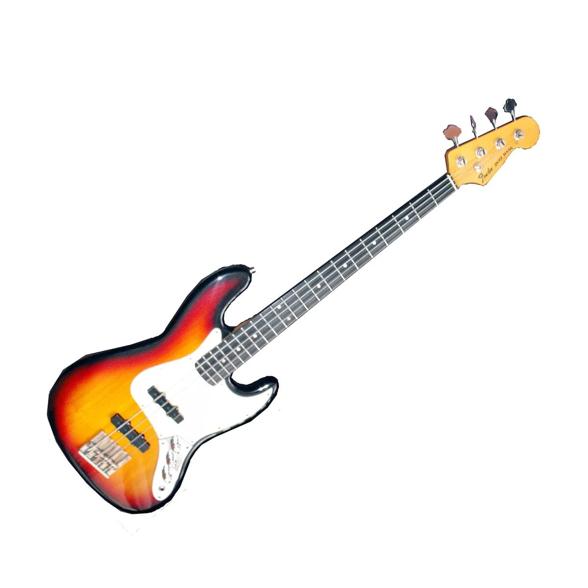 Contrabaixo de quatro cordas sunburst