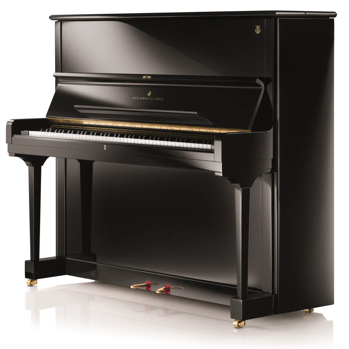 Piano de armário preto